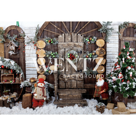Fabric Photography Background Christmas / Backdrop 1921