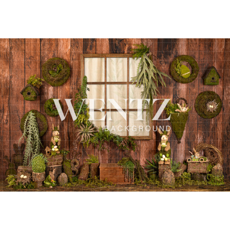 Fabric Photography Background Easter Morning / Backdrop 2213