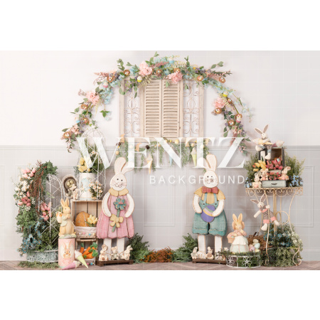 Fabric Photography Background Easter Candy Colors / Backdrop 2212