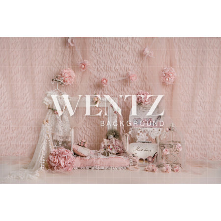 Fabric Photography Background Princess / Backdrop 2425