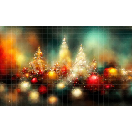 Fabric Photography Background Fine Art Pine Trees / Backdrop 2527