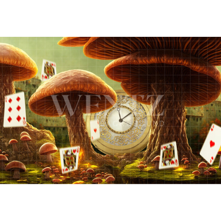 Fabric Photography Background Alice / Backdrop 2558