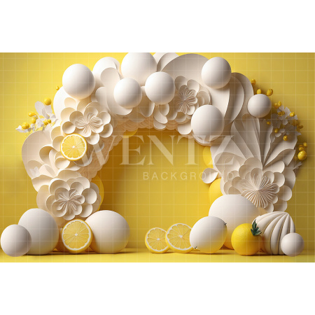 Fabric Photography Background Cake Smash Oranges / Backdrop 2698