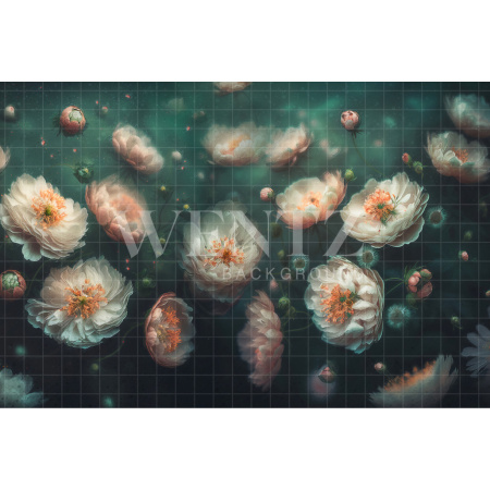 Fabric Photography Background Floral Fine Art / Backdrop 2721