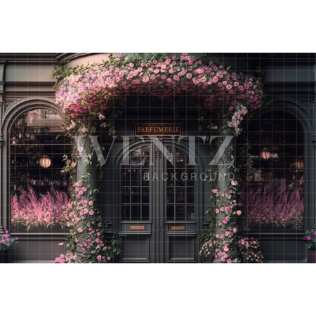 Fabric Photography Background Mother's Day Shop / Backdrop 2821