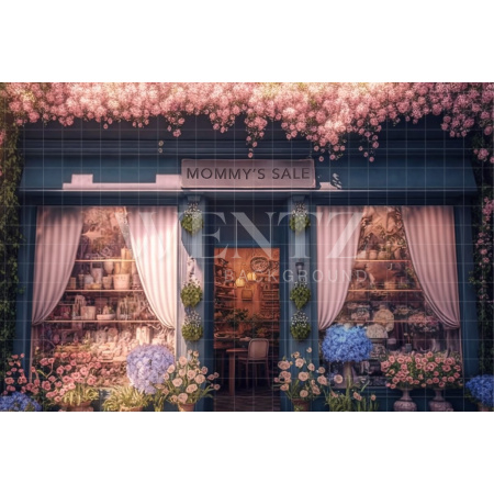 Fabric Photography Background Mom's Store / Backdrop 2824