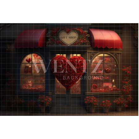 Fabric Photography Background Gift Shop / Backdrop 2833