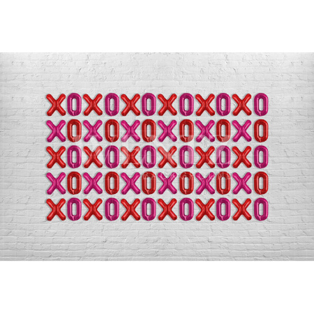 Fabric Photography Background Valentine's Day Panel / Backdrop 2854
