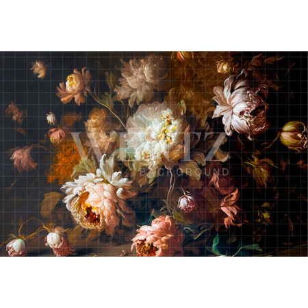 Fabric Photography Background Floral Fine Art / Backdrop 2908