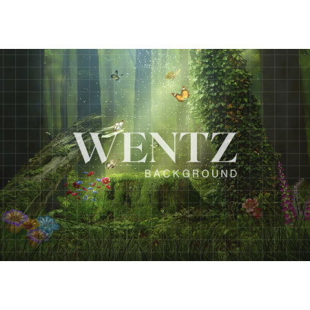 Fabric Photography Background Forest / Backdrop 321