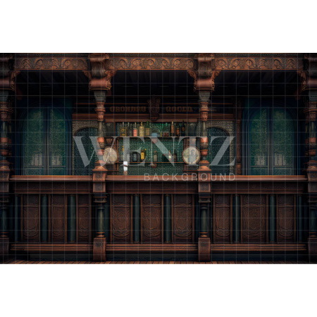 Fabric Photography Background Vintage Bar / Backdrop 3244