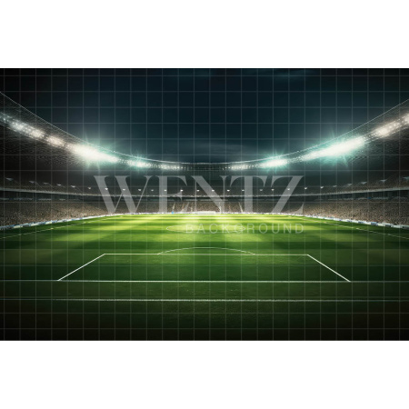 Fabric Photography Background Soccer Stadium / Backdrop 3256