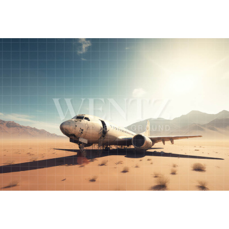 Fabric Photography Background Plane in the Desert / Backdrop 3268