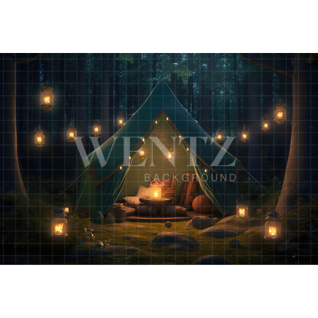 Fabric Photography Background Camping / Backdrop 3272