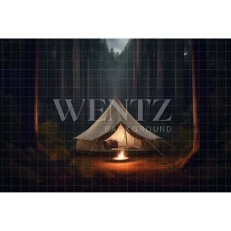 Fabric Photography Background Camping / Backdrop 3274
