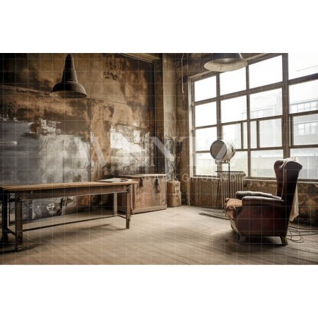 Fabric Photography Background Rustic Living Room / Backdrop 3351