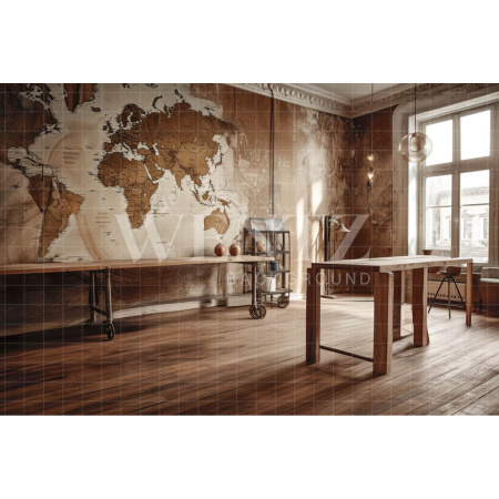 Fabric Photography Background Rustic Room / Backdrop 3369