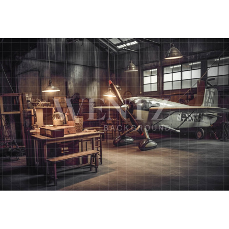 Fabric Photography Background Hangar / Backdrop 3371