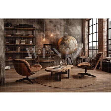 Fabric Photography Background Rustic Room / Backdrop 3392