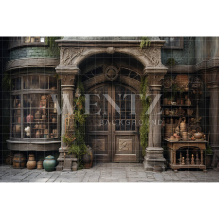 Fabric Photography Background Wizard Shop / Backdrop 3460