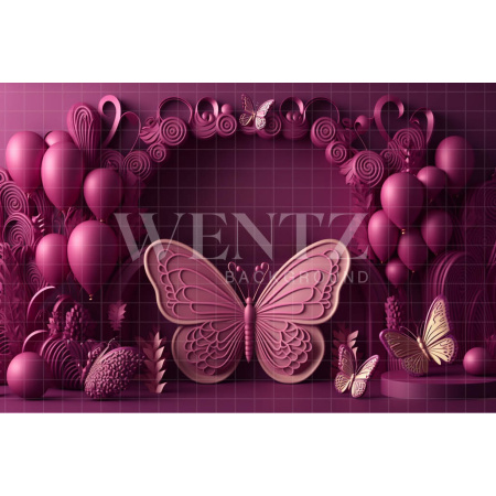 Fabric Photography Background Princess / Backdrop 3508