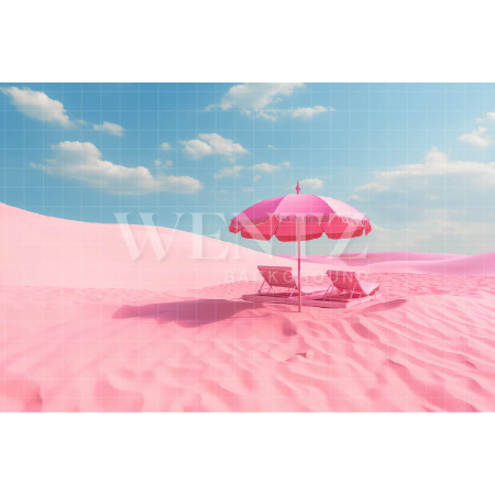 Fabric Photography Background Pink Paradise / Backdrop 3512