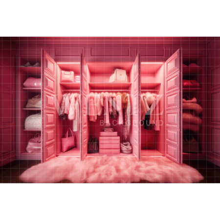 Fabric Photography Background Dream Closet / Backdrop 3514