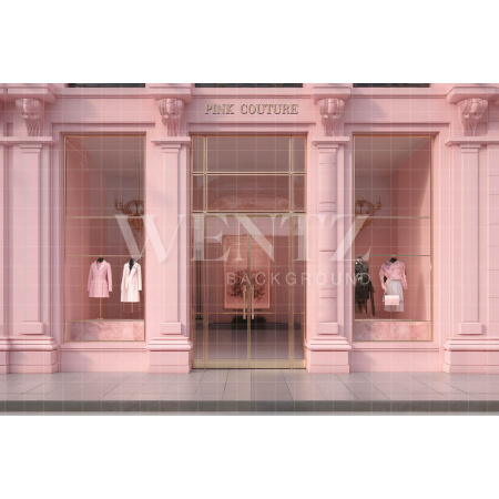 Fabric Photography Background Designer Store Front / Backdrop 3523
