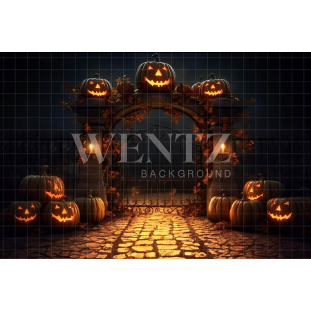 Fabric Photography Background Cemetery's Gate / Backdrop 3707
