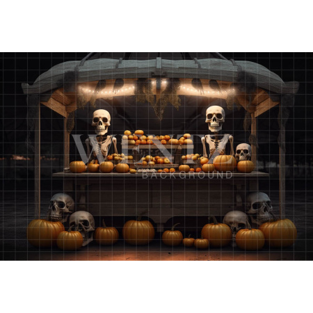 Fabric Photography Background Halloween Stand / Backdrop 3709