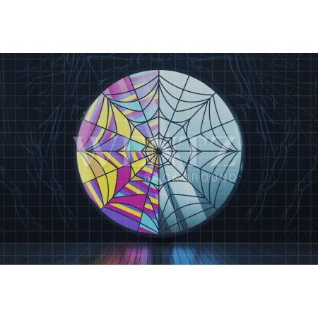 Fabric Photography Background Colorful Window / Backdrop 3780