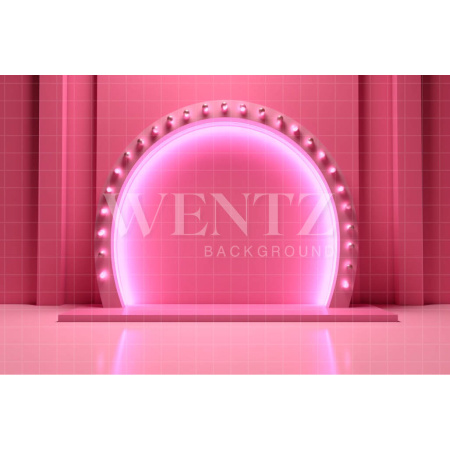 Fabric Photography Background Pink Stage / Backdrop 3782