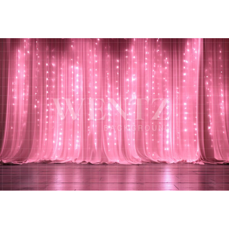 Fabric Photography Background Pink Stage / Backdrop 3785