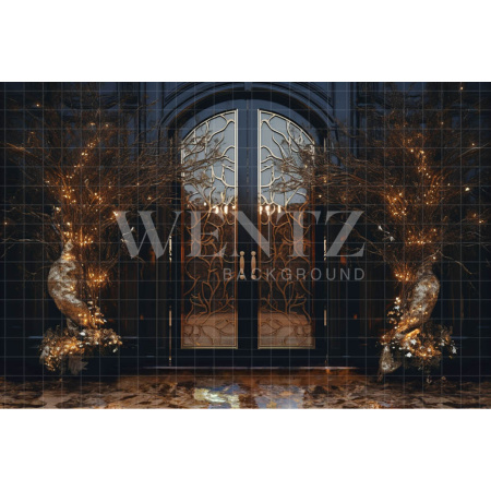 Fabric Photography Background Luxury Door / Backdrop 3850