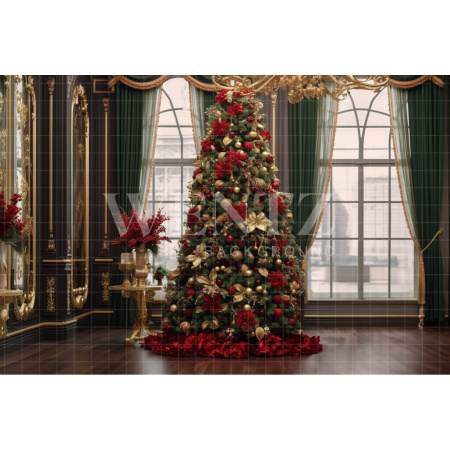 Fabric Photography Background Christmas Set / Backdrop 3943