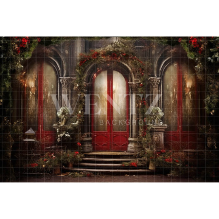 Fabric Photography Background Christmas Set / Backdrop 3944