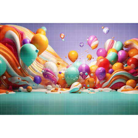 Fabric Photography Background Colorful Set / Backdrop 4096