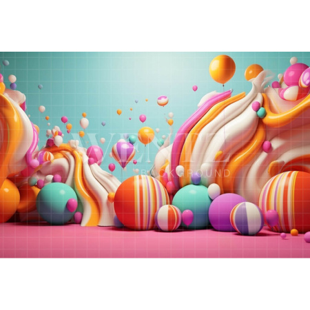 Fabric Photography Background Colorful Set / Backdrop 4098