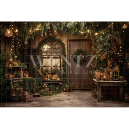 Fabric Photography Background Christmas Set / Backdrop 4232