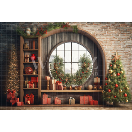 Fabric Photography Background Christmas Set / Backdrop 4233