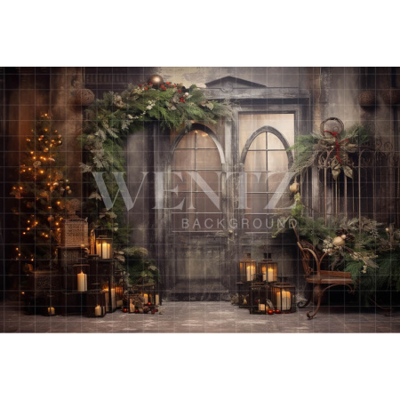 Fabric Photography Background Christmas Set / Backdrop 4261