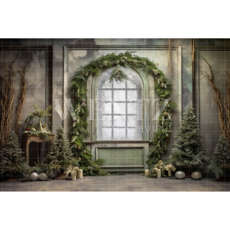 Fabric Photography Background Christmas Set / Backdrop 4272