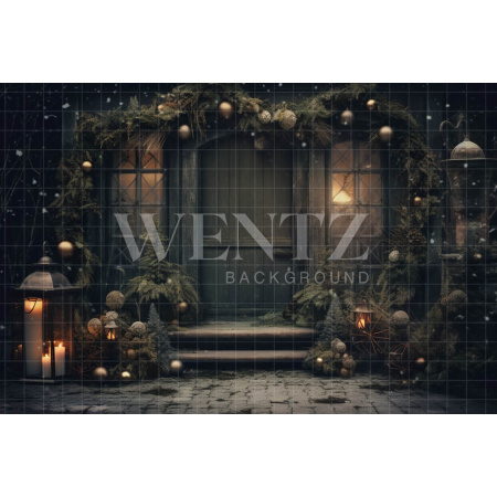 Fabric Photography Background Rustic Facade / Backdrop 4289