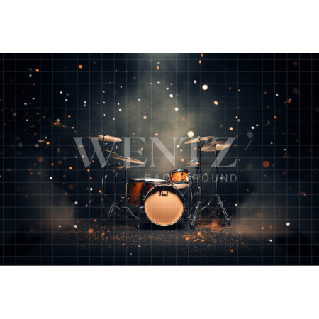 Fabric Photography Background Rockstar / Backdrop 4914