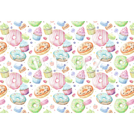 Fabric Photography Background Candy / Backdrop 513