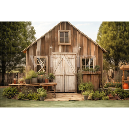 Fabric Photography Background Easter Scenery / Backdrop 5207