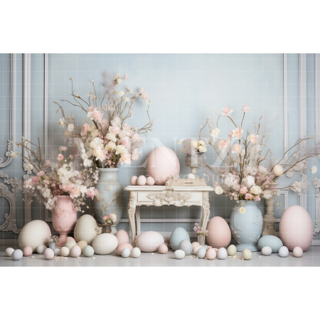 Fabric Photography Background Easter Scenery / Backdrop 5215