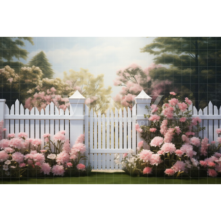 Fabric Photography Background Easter Scenery / Backdrop 5220