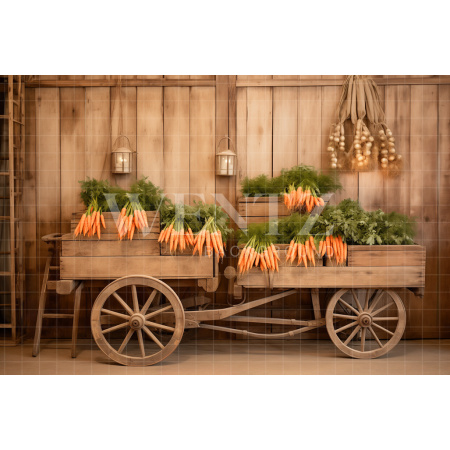 Fabric Photography Background Easter Scenery / Backdrop 5222