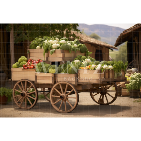 Fabric Photography Background Easter Scenery / Backdrop 5227